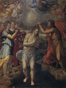 Juan Fernandez de Navarrete Baptism of Christ Sweden oil painting artist